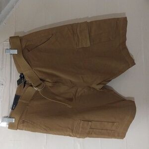 Men's Tan Cargo Shorts